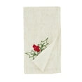 thumbnail image 5 of Saro Lifestyle 8076.N 14 x 20, 20 x 20 in. Embroidered Holly Placemats & Napkins, Natural - Set of 8, 5 of 5