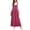 Hot Pink A1, variant on Jumper Dress for Women Summer A-Line Straps Maxi Dress with Pockets Flowy Overalls Beach Vacation Clothes Purple M