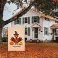 thumbnail image 4 of Thanksgiving Fall House Flag Happy Thanskgiving Versatile Garden Flags for Outdoor Double Side Cute Turkey Thanksgiving Day Garden Flags for Front Door House Farmhouse Lawn Yard (28x40 Inches), 4 of 6