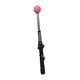 thumbnail image 5 of Palo de calentamiento telescópico, entrenador de swing de golf telescópico, mejora la fuerza del ritmo Negro rosa, 5 of 9