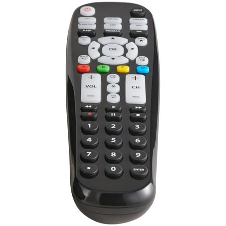 Blackweb 6 Device Universal Large Button Remote (The Best Universal Remote)