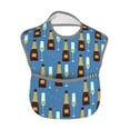 thumbnail image 2 of Zufioo Bottle And Glass Print Toddler Adjustable Waterproof Bib, 11.6x15 Inch Feeding Bib Suitable for 6-24 Month Babies, 2 of 8