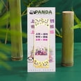 thumbnail image 1 of Exquisite Panda Metal Bookmark Hollow Student Stationery Chinese Style Chengdu Commemorative Gift, 1 of 4