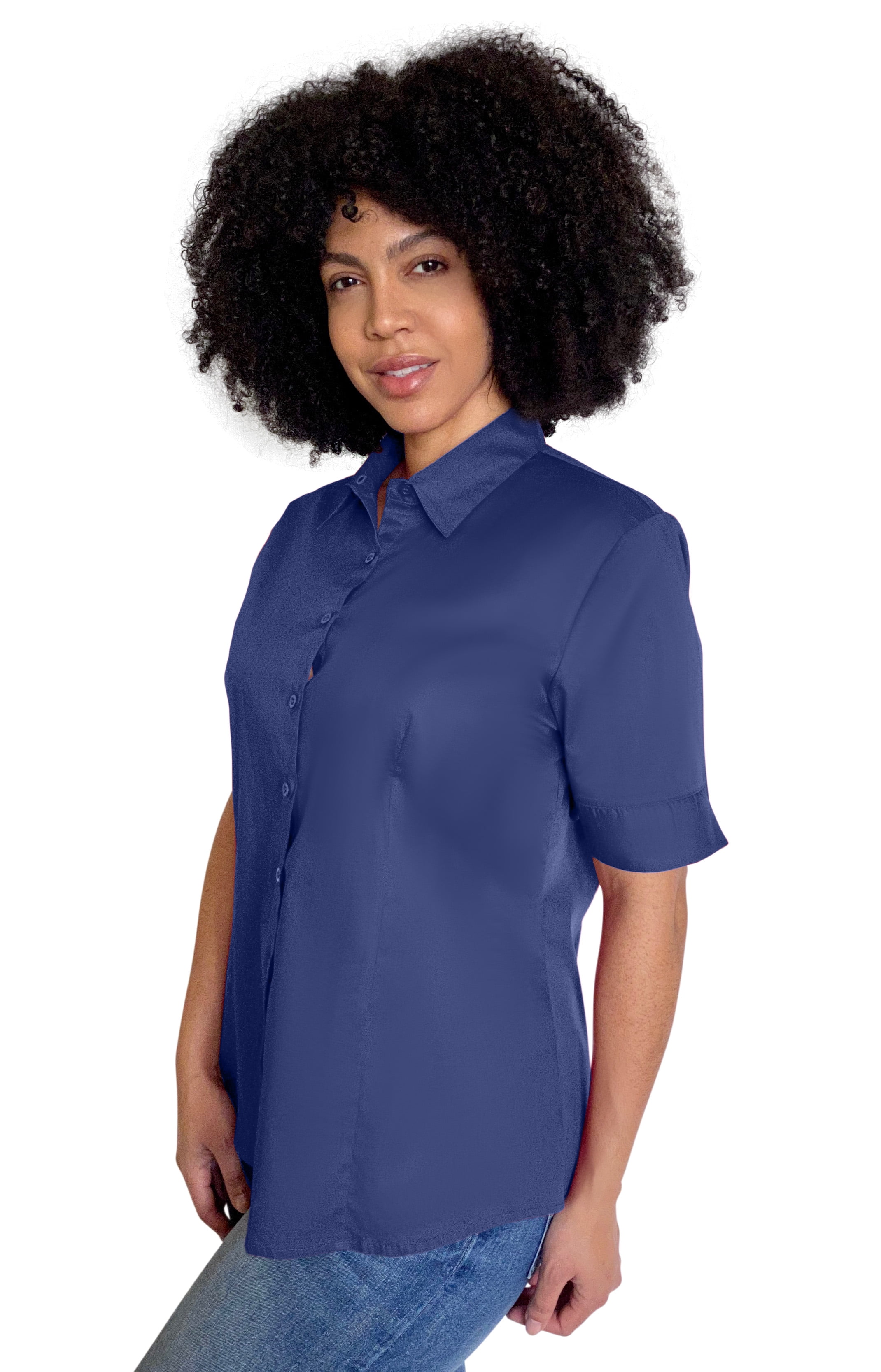 button down plus size shirts