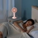 thumbnail image 5 of Ventilador Nebulizador Portátil de Mano, Recargable con Luz Nocturna, con Pulverizador de Agua a Pilas, Ideal para Viajes, Actividades Al Aire Libre, Senderismo y Acampada., 5 of 5
