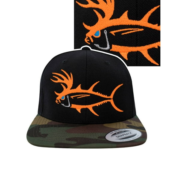 "Buck-Eye" Evening Glow  Unisex Flatbill Snapback Hat