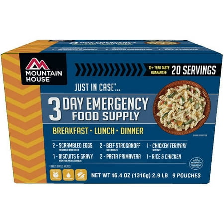 Mountain House Just In Case...® 3-Day Emergency Food