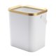 thumbnail image 2 of Contenedor de basura, cubos de basura, cubo de basura, cubo de basura sin tapa, cubo de basura de 12 l, cubo de basura para oficina, baño, hogar, sala Macarena Bote de basura, 2 of 8