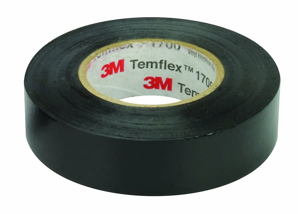 3M Temflex 1700 Electrical Tape 60 Feet, 2 Sets (20 Total Rolls