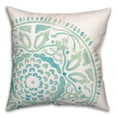 thumbnail image 2 of Creative Products Large Blue Watercolor Medallion 20x20 Indoor / Outdoor Pillow, 2 of 2