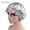 Silver, variant on Sunjoy Tech Sleep Cap Satin Bonnet Night Head Cover Sleeping Soft Hair Turbans for Women and Girls