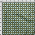 thumbnail image 4 of oneOone Silk Tabby Mint Green Fabric Geometric Sewing Material Print Fabric by The Yard 42 Inch Wide, 4 of 4
