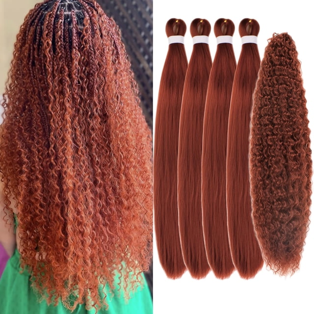 Trenzas boho preestiradas Gozill Ginger de Braiding Hair
