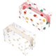 thumbnail image 1 of 2 Pcs Clear Pencil Case Large Pen Bag Stationery Pouch Cosmetic Makeup Bag Transparent Hyuna Daisy Floret Pattern Bag Clear Cosmetic Pouch for Girls, 1 of 5