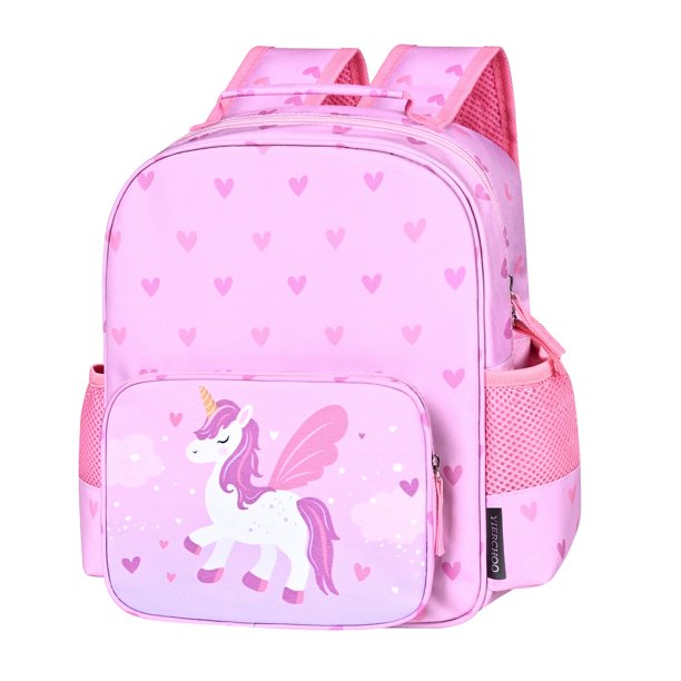 Mochila Yierchoo para niños con forma de unicornio, 30 cm, resistente al agua y ligera