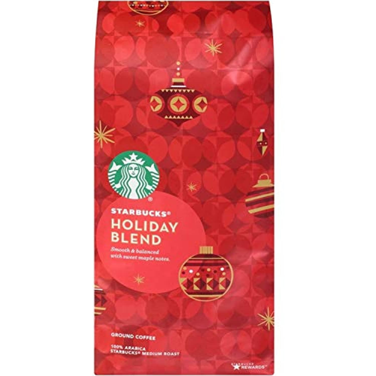til eksil forsøg Imidlertid Starbucks Coffee – 2019 Holiday Blend Or Christmas Blend Coffee - Ground  Coffee Or Whole Coffee Beans (2019 Holiday Blend - Ground) - Walmart.com