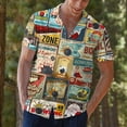 thumbnail image 6 of Bowling Vintage Funny Bowling Short Sleeve Hawaiian Shirt Funny Player Button Down Shirt, 6 of 7