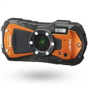 RICOH WG-80 ORANGE Ricoh full-scale waterproof digital camera 14m waterproof (continuous 2 hours) 1.6m shockproof dustproof -10  cold resistant toughness body that is active outdoors 3126