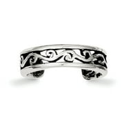 Primal Silver Sterling Silver Toe Ring
