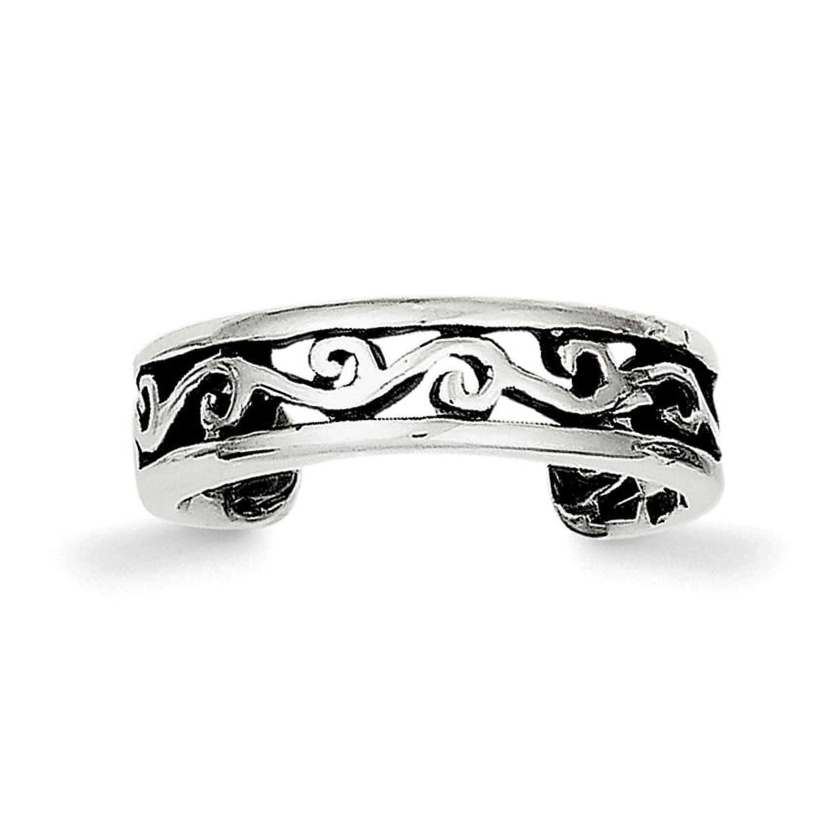Primal Silver Sterling Silver Toe Ring