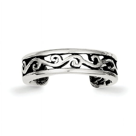 Primal Silver Sterling Silver Toe Ring
