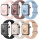 thumbnail image 1 of wonima02 (6 Pack) Sport Bands Compatible with Apple Watch Band 38mm 40mm 41mm 42mm 44mm 45mm 46mm 49mm Silicone iWatch Band Ultra 2/Ultra SE Series 10 9 8 7 6 5 4 3 2 1 Women Men, 1 of 1