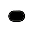 thumbnail image 1 of Vwrxbz Solid Color Leather Placemat Oval Oil-Proof Non-Slip Table Mat Reversible Insulation Pad for Western Dining, 1 of 9