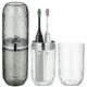 thumbnail image 1 of BRIGHTFUFU Estuches para cepillos de dientes, soporte portátil para cepillos de dientes de viaje, taza para baño, viaje y Camping, 2 uds., 1 of 8