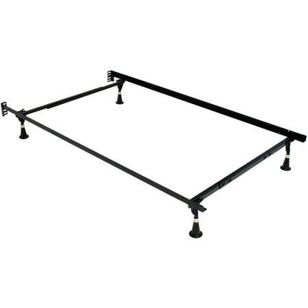 Hollywood Easy-to-Assemble Atlas-Lock Adjustable Twin/Full Bed Frame, Multiple (Best Legs In Hollywood)