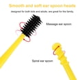 thumbnail image 4 of Yeacher 3PCS Ear Wax Removal Tools with Light & Storage Case Portable Ear Spoon Earpick Cleaning Kit for Kids & Adults Ear Care Set, 4 of 7