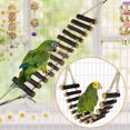 thumbnail image 2 of 8PCS Bird Cage Accessories Bell Chewing Toy Pet For Small Parakeets Cockatiels Conures Finches Budgie Macaws Birdcage Stands, 2 of 3