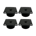 thumbnail image 4 of 4 piezas de patas para muebles, herrajes para muebles, almohadillas antideslizantes de repuesto Negro 5x3cm, 4 of 9