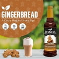 thumbnail image 2 of Syruvia Gingerbread Pure Cane Syrup, 25.4 fl Oz With Pump, 2 of 6