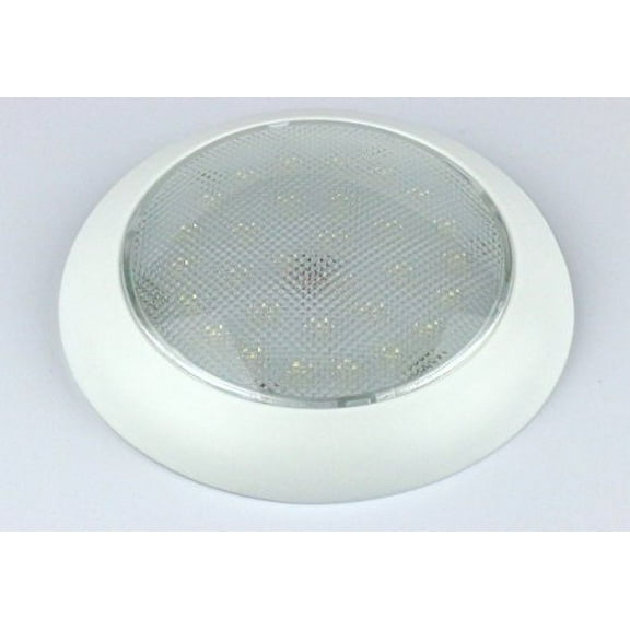 LED Dome Light - High Power 5.5" LED Downlight - 12VDC - Fixed Mount - for Home, Auto, Truck, RV, Boat and Aircraft