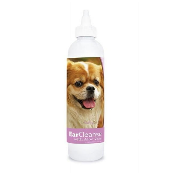 Healthy Breeds 840235197973 8 oz Tibetan Spaniel Ear Cleanse with Aloe Vera Sweet Pea & Vanilla
