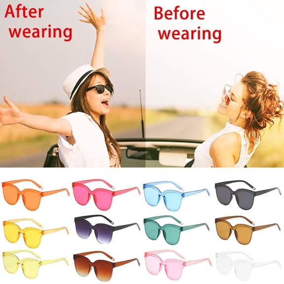 Only Moment Sunglasses Polycarbonate Retro Driving Glasses 90’S Vintage Fashion Narrow Square Frame UV400 Protection Multicolor One Size