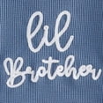 thumbnail image 5 of Xudanell Newborn Boy Outfits 2 Piece Baby Boy Summer Outfits Letter Embroidery Infant Romper Shorts Clothes Blue 6-12 Months, 5 of 8