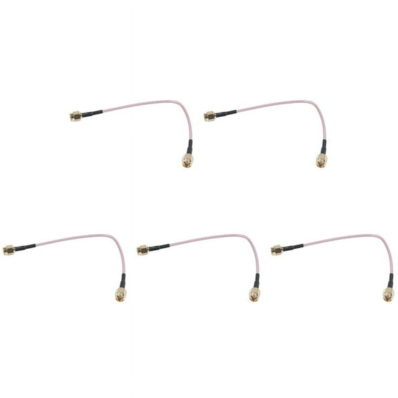 5pcs 6.5 inch Length SMA Male to SMA Male Connector Pigtail Cable
