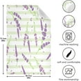 thumbnail image 3 of Coolnut Beautiful Lavender Kitchen Dish Towel Set of 1, Super Soft Absorbent Cleaning Cloth, Reusable Quick Drying Kitchen Towel for Home, Kitchen Washcloth Gift, 3 of 7