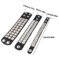 thumbnail image 5 of RYUJNDK Black Leather Punk Bracelet Distinctive Studded Bracelet Comfortable Leather Bracelet for Music Festivals and Parties, 5 of 16