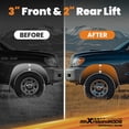 thumbnail image 3 of maXpeedingrods 3” Front & 2” Rear Lift Leveling Kit for Toyota Tundra 1999-2006, Front Lift Spacer & Rear Block, 3 of 4