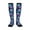 3 Black, variant on Skull flower tie dye Compression Socks for Women and Men 20-30mmHg-Circulation Support Socks Knee High Nurse Pregnant Running Medical and Travel Athletic