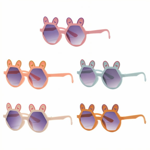GJX 5Pcs Baby Sunglasses Toddler Girl Sunglasses Kids Sunglasses Boys,Style1