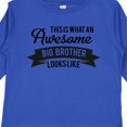 thumbnail image 4 of Inktastic This is What an Awesome Big Brother Looks Like Boys Long Sleeve Toddler T-Shirt, 4 of 5