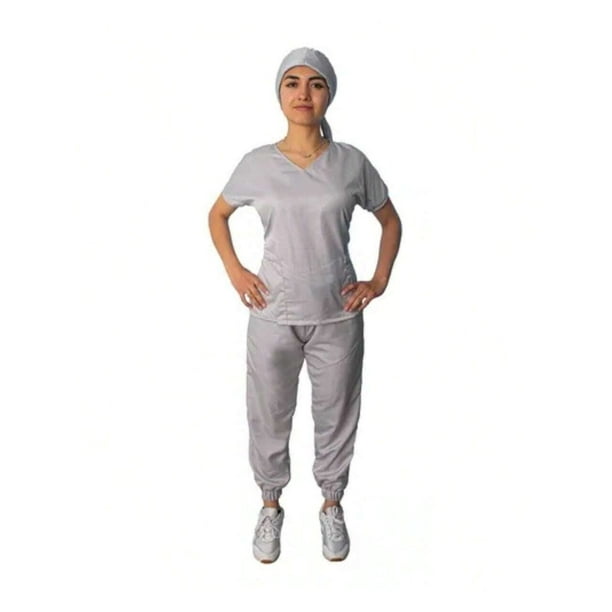 Jogger Conjunto Pantalón Dama Color Gris Talla Chica Marca Emil SaEs