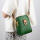 thumbnail image 5 of Bolso pequeño diagonal de moda con monedero de piel de vaca, bolso para teléfono móvil, 5 of 5