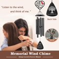 thumbnail image 2 of Memorial Sympathy Gifts, 36" Memorial Wind Chimes for Loss of Loved One, Cardinal Sympathy Wind Chimes, Bereavement Condolence Remembrance Gift for Loss of Mom Dad, 2 of 4