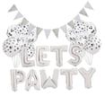 thumbnail image 4 of UPGRATOR 1Ud Globo Decorativo De Fiesta Plateado Con Material Duradero Para Eventos Especiales, 4 of 8