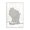 Wisconsin Patterned Grey, variant on Stupell Industries Bohemian Minnesota State Home Sweet Home Succulent Watercolor Vignette Canvas Art, 16 x 20, by Ziwei Li