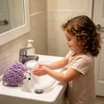 thumbnail image 1 of Hedgehog Plush Hand Towel Toy, Multi-functional Animal-themed Absorbent Fabric Hand Drying Cloth for Kids and Home Use, 1 of 6